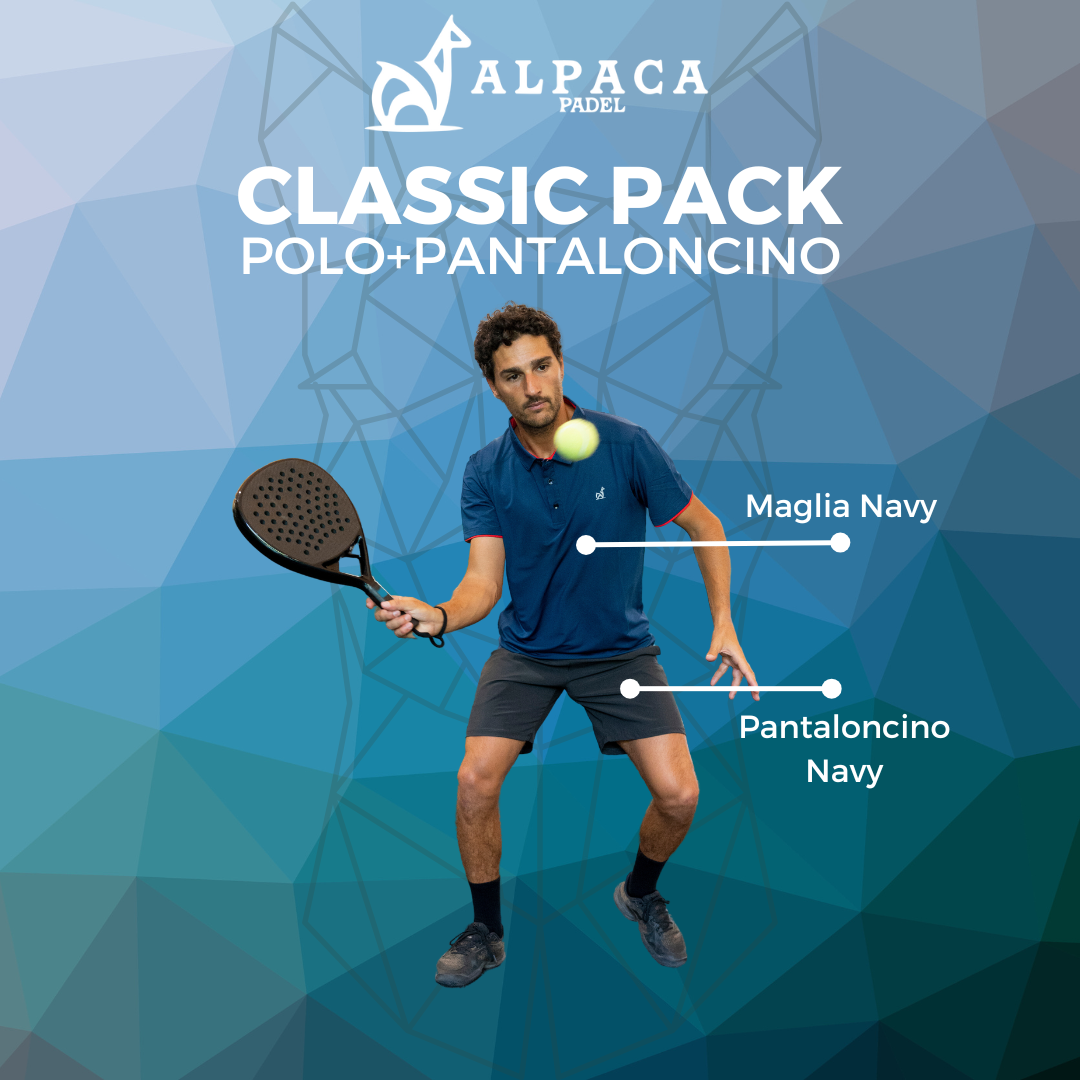 CLASSIC PACKS polo + pantaloncino navy